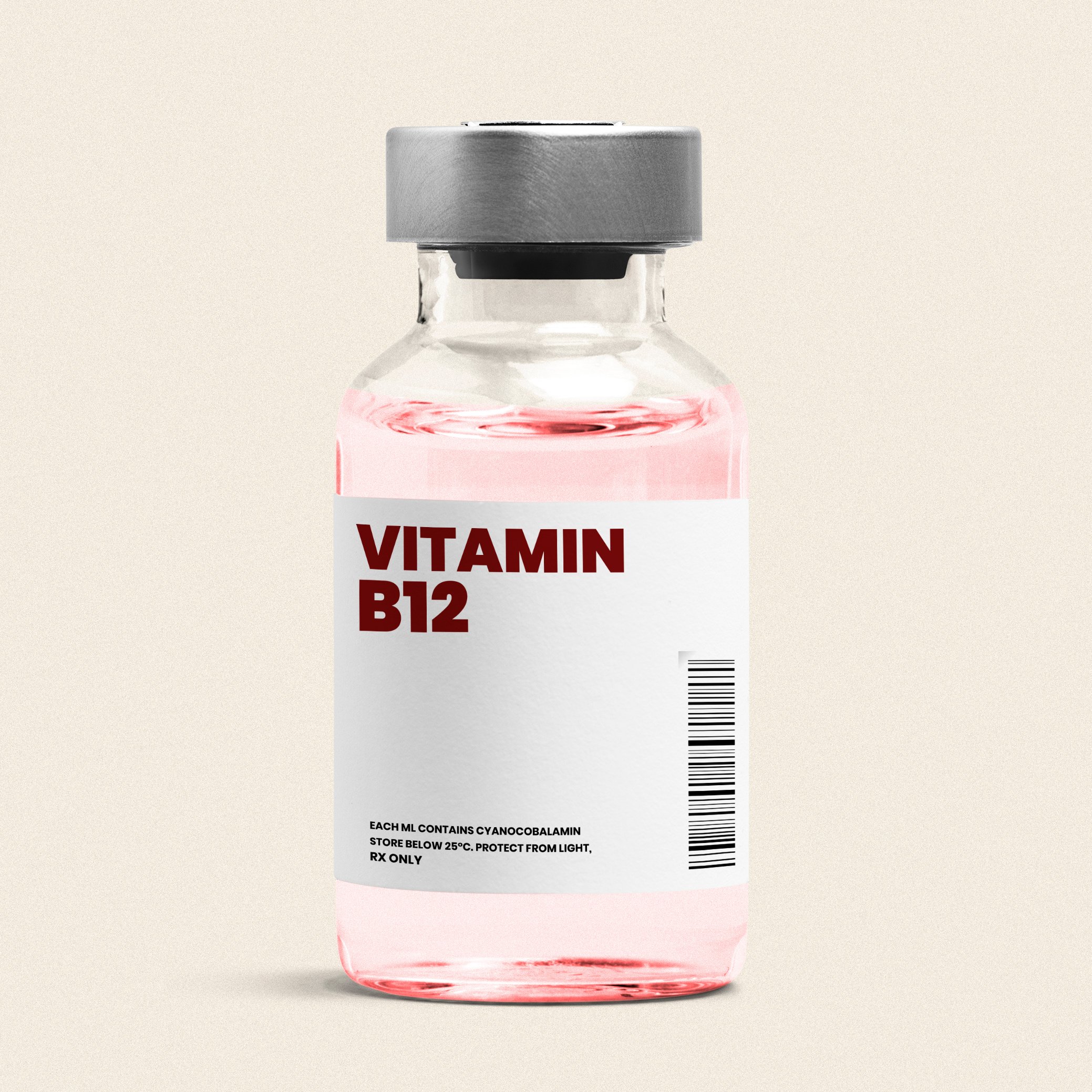 Vitamin B12 Medicine bottle | Vitamin Services | Skin Parlour in Pensacola, FL